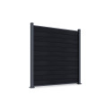 URBAN FENCE PANEL 1.8M FOR HARD GROUND, ANTHRACITE
