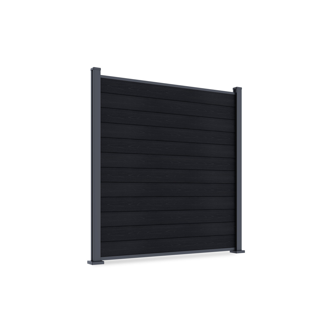 URBAN PRZĘSŁO OGRODZENIOWE 1.8M PODŁOŻE TWARDE ANTHRACITE