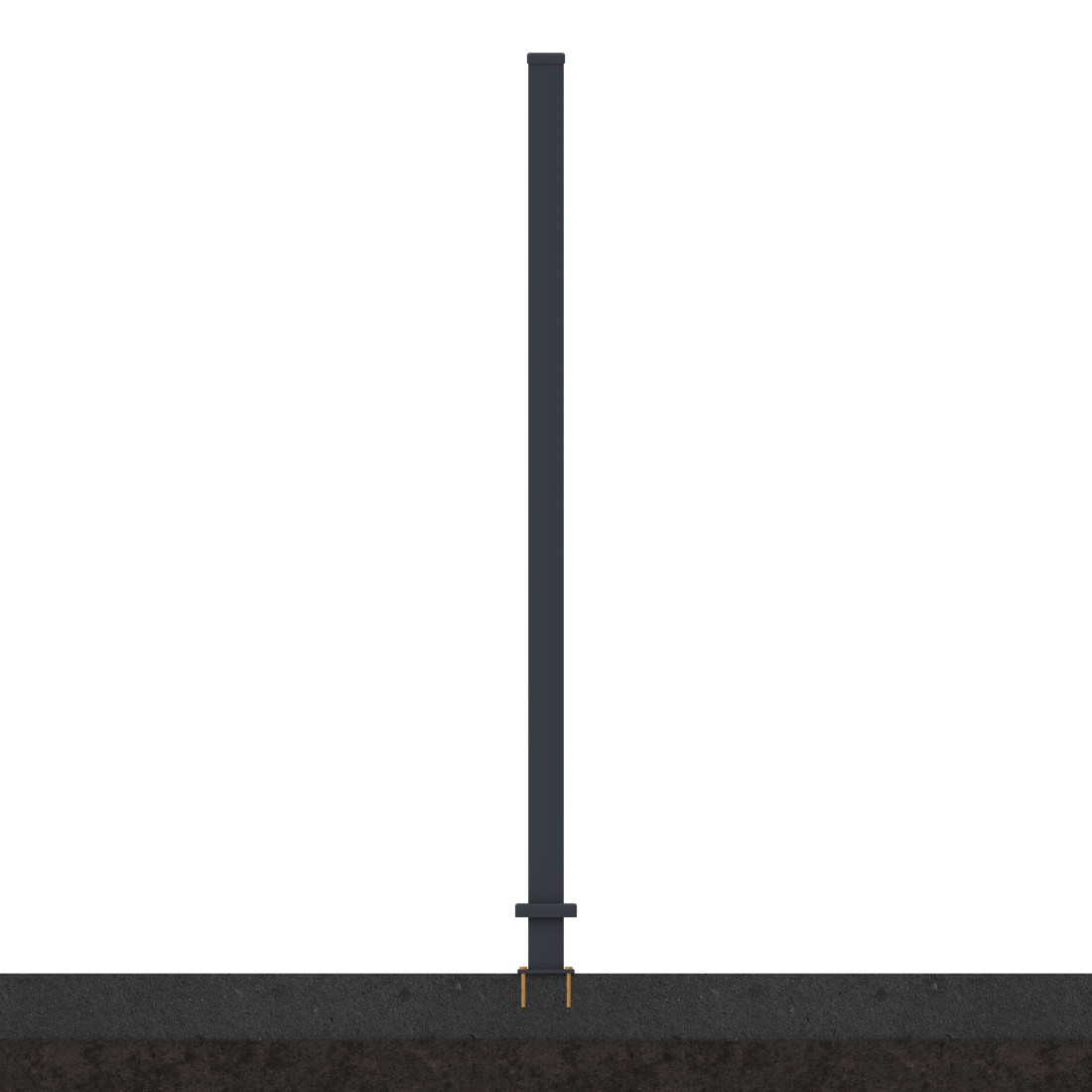 URBAN PRZĘSŁO OGRODZENIOWE 1.8M PODŁOŻE TWARDE OAK