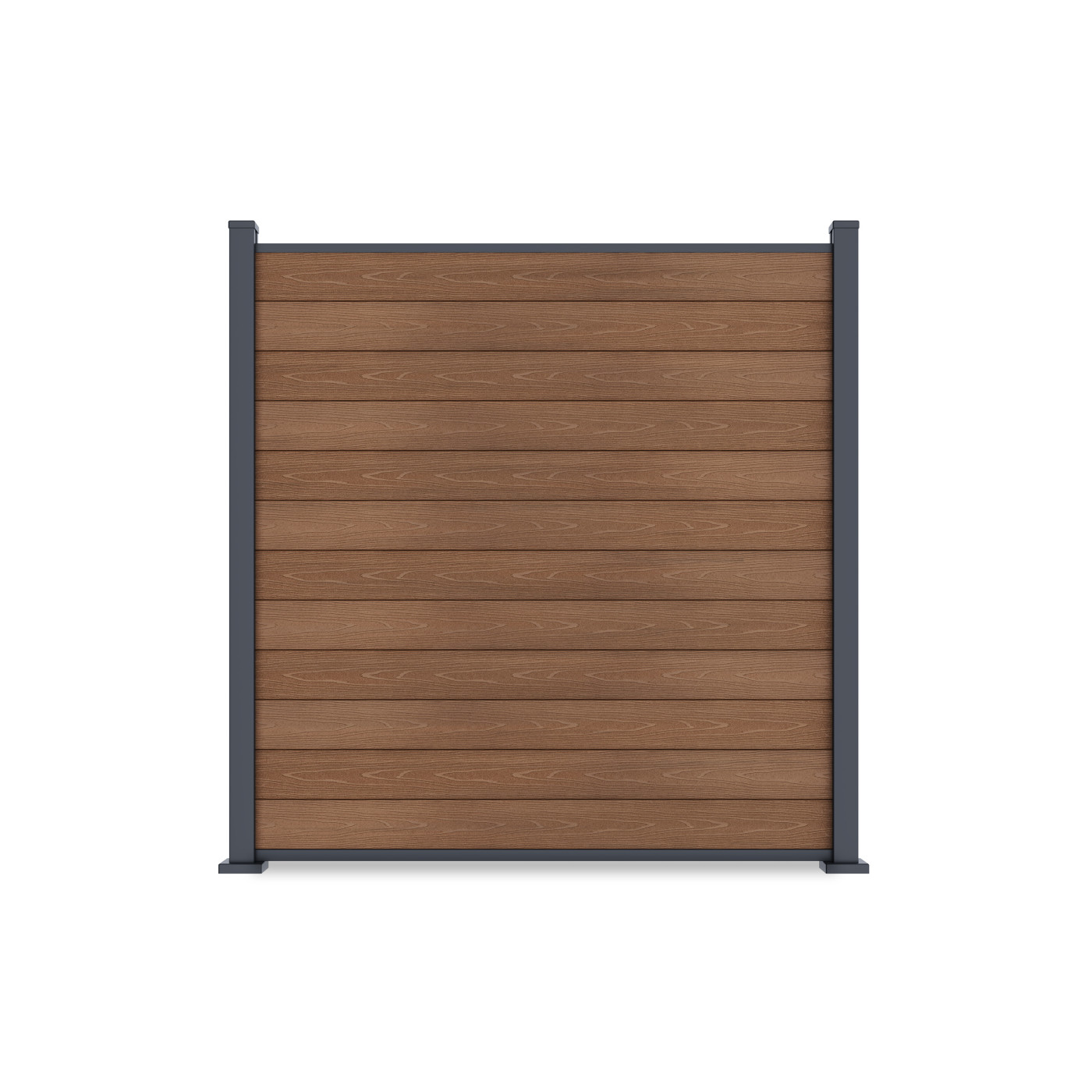 URBAN PRZĘSŁO OGRODZENIOWE 1.8M PODŁOŻE TWARDE TEAK