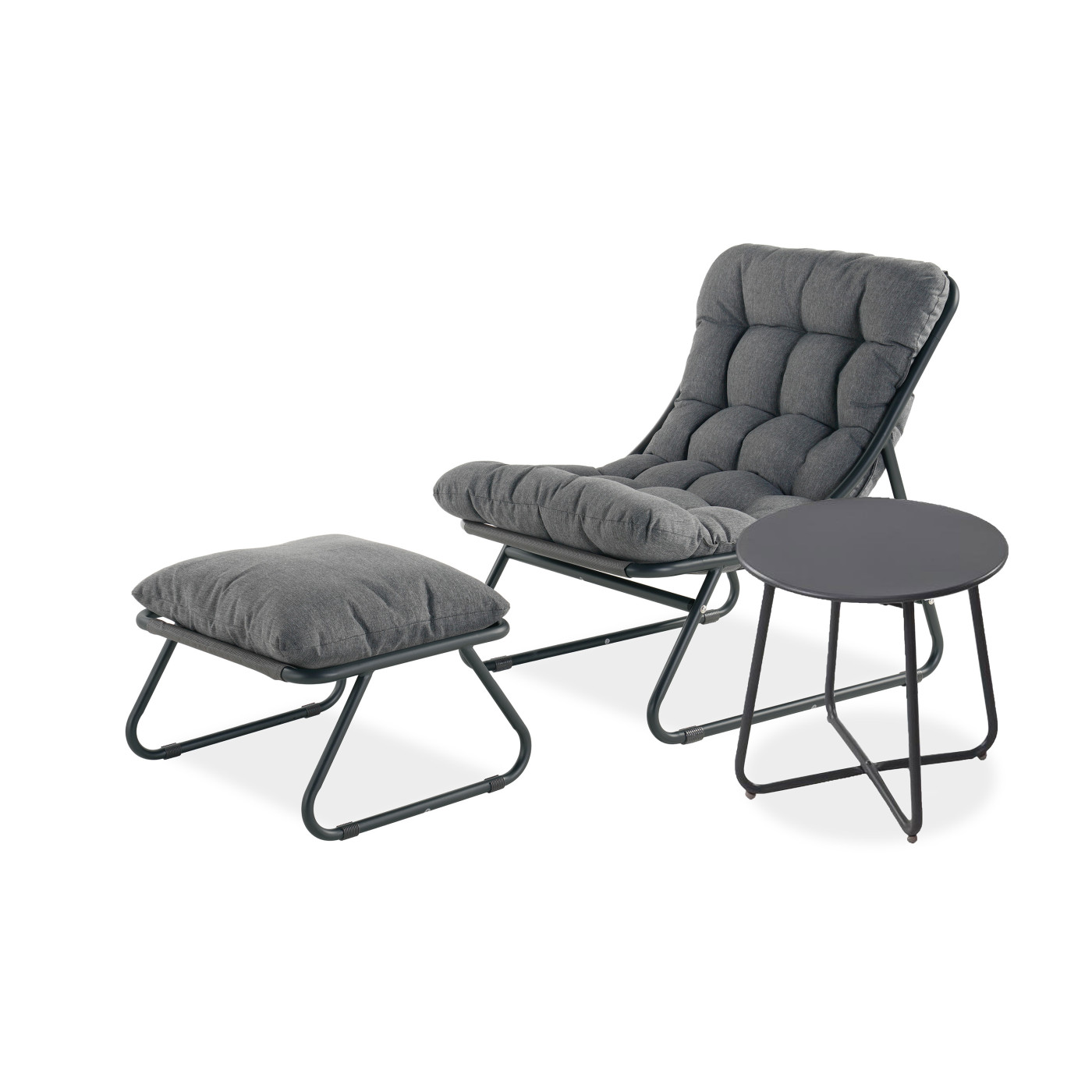 VISTA RELAX PLUS SET DARK GREY