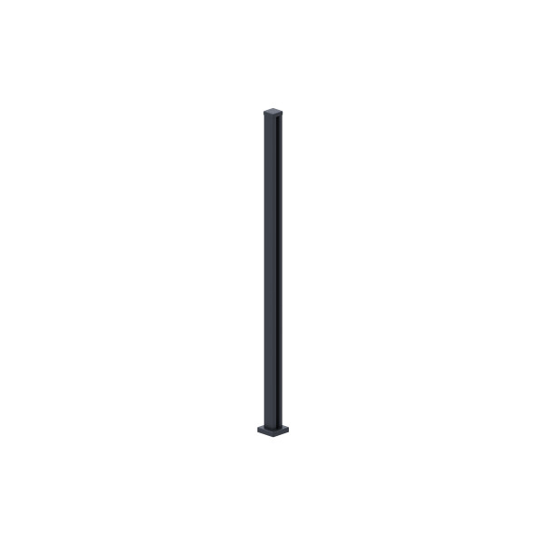 URBAN/CITY ALUMINIUM POST 1.9M ANTHRACITE
