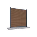 URBAN/CITY ALUMINIUM POST 1.9M ANTHRACITE