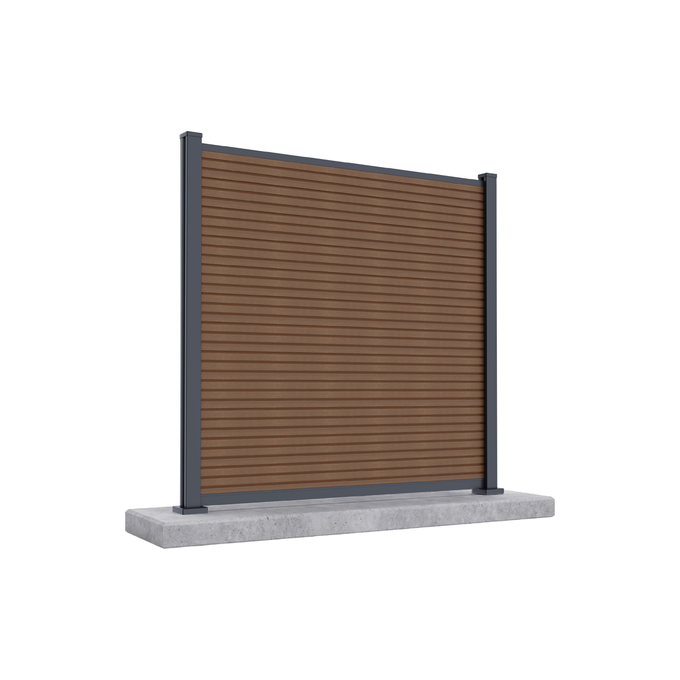 SŁUPEK ALUMINIOWY URBAN/CITY 1.9M ANTHRACITE