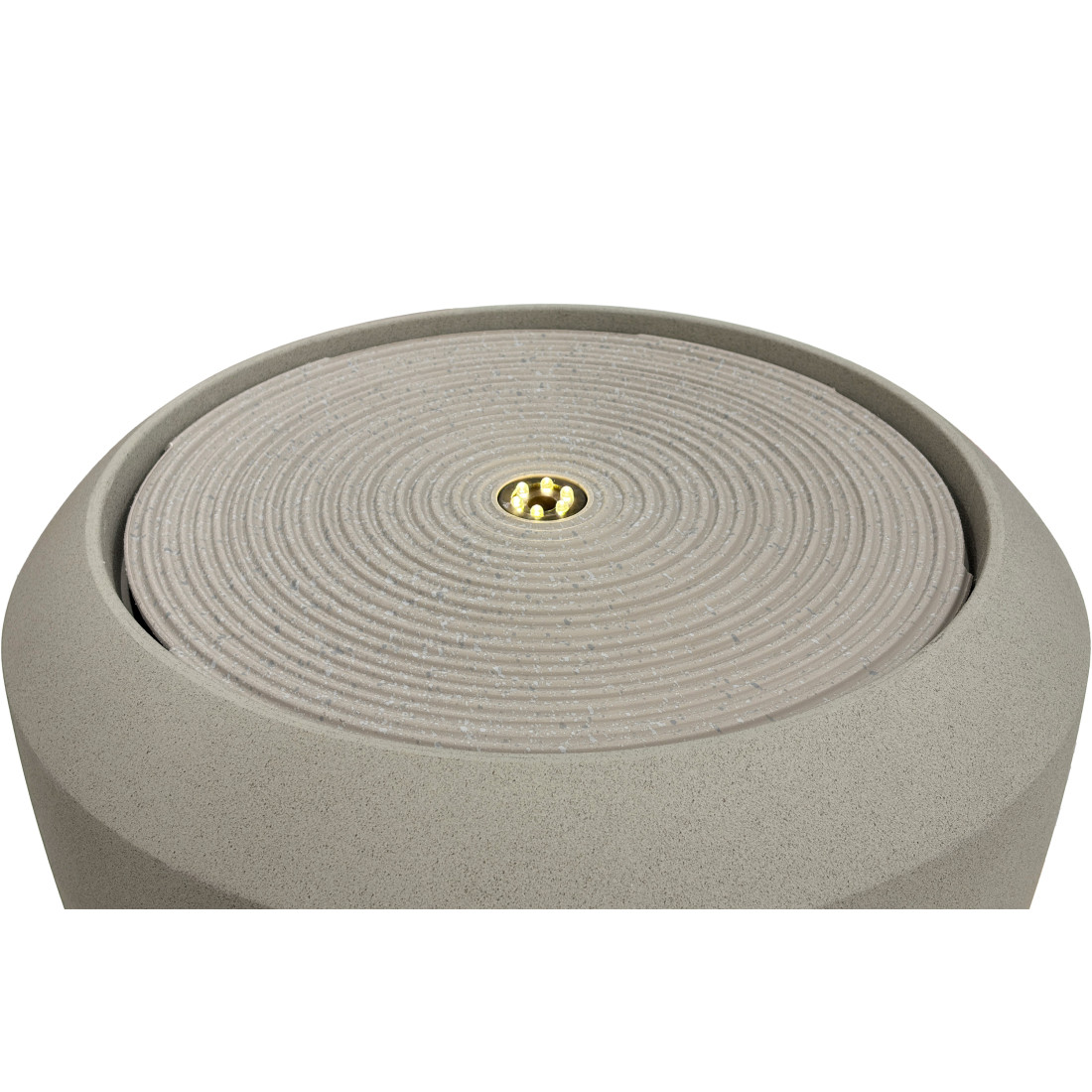 WATERFALL FONTANNA LED FI33x30.5CM CEMENT GREY