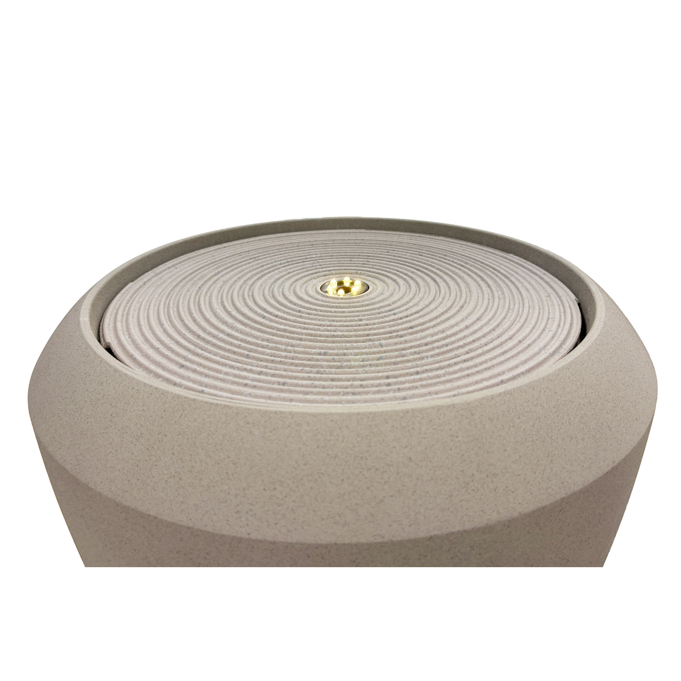 WATERFALL FONTANNA LED FI44x39.5CM CEMENT GREY